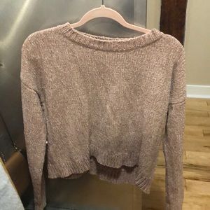 Crop sweater